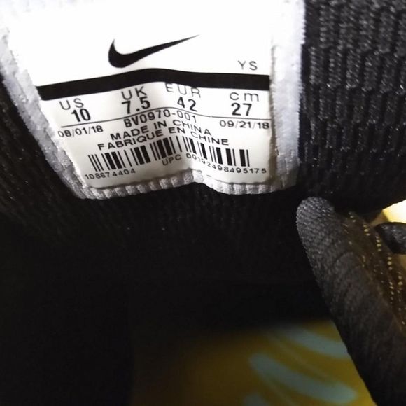 Nike  M2K Tekno LX Black & Bright Citron Teal NEW - Picture 6 of 6